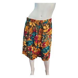 Basic Editions Vontage 90's Floral Shorts Size 16